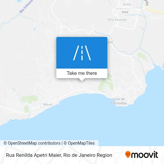 Rua Renilda Apetri Maier map