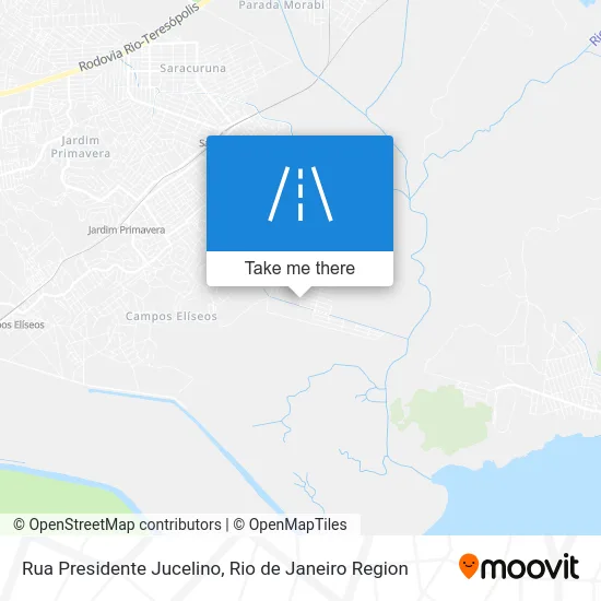 Rua Presidente Jucelino map
