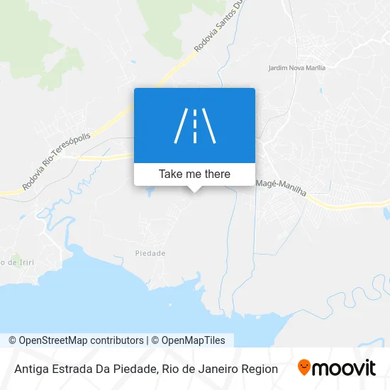 Antiga Estrada Da Piedade map