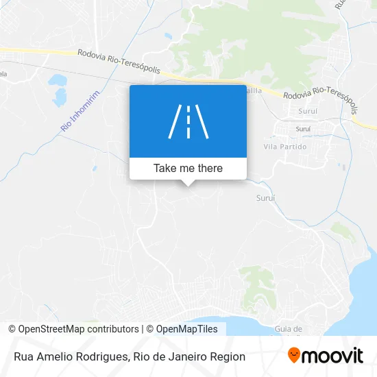 Rua Amelio Rodrigues map