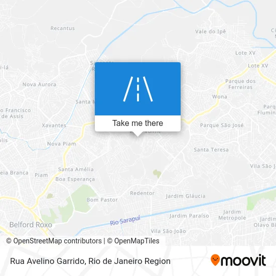 Rua Avelino Garrido map