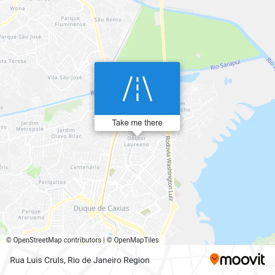 Rua Luis Cruls map