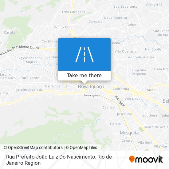 Rua Prefeito João Luiz Do Nascimento map