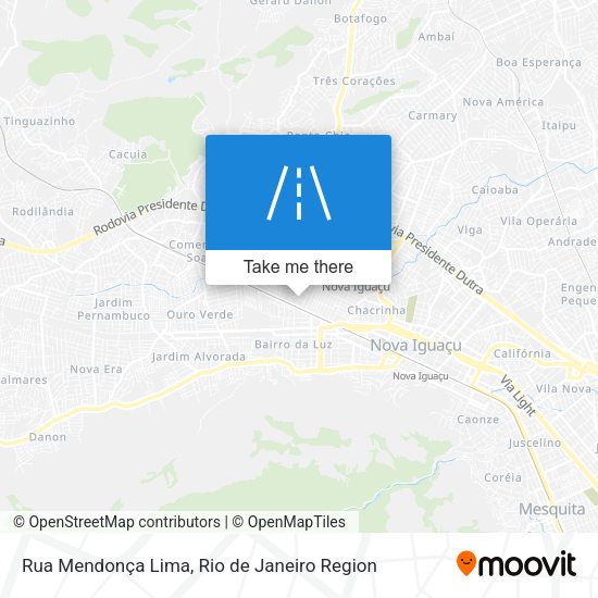 Rua Mendonça Lima map