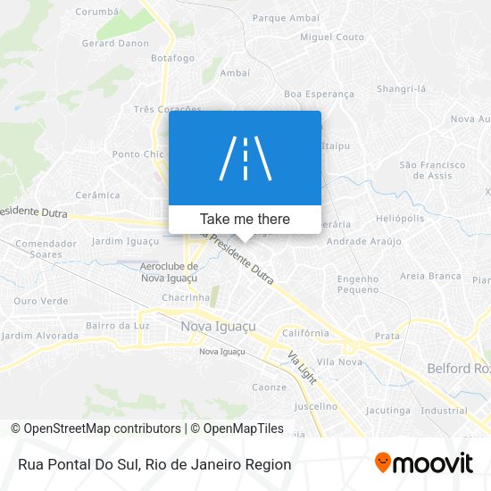 Rua Pontal Do Sul map