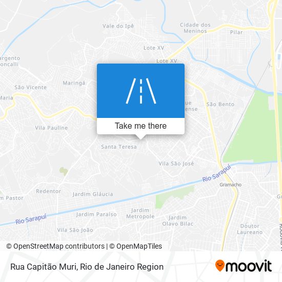 Rua Capitão Muri map