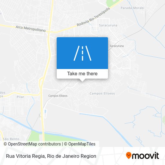 Rua Vitoria Regia map