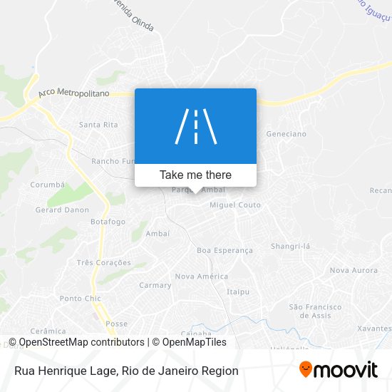 Rua Henrique Lage map