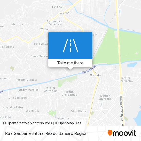 Rua Gaspar Ventura map