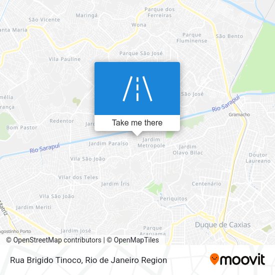 Rua Brigido Tinoco map