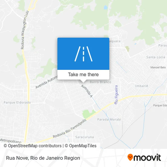 Rua Nove map