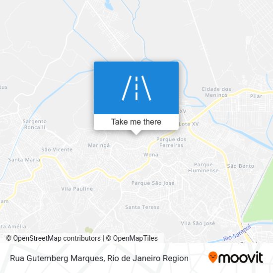 Rua Gutemberg Marques map