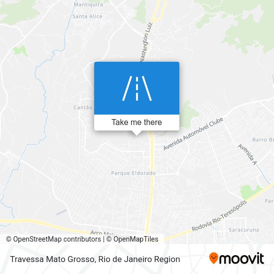 Travessa Mato Grosso map