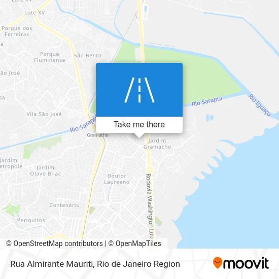 Rua Almirante Mauriti map