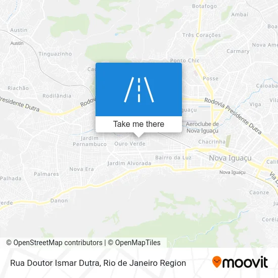 Rua Doutor Ismar Dutra map