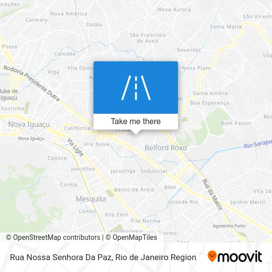 Rua Nossa Senhora Da Paz map