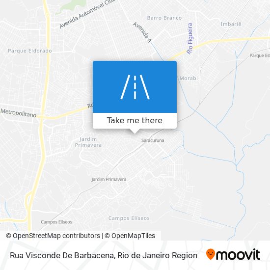 Rua Visconde De Barbacena map