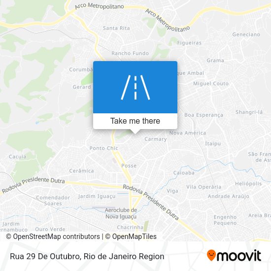 Rua 29 De Outubro map