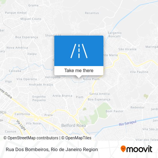 Rua Dos Bombeiros map