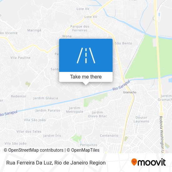 Rua Ferreira Da Luz map