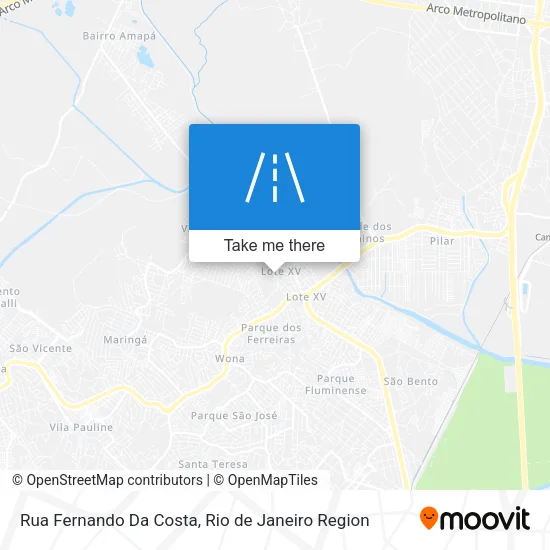 Rua Fernando Da Costa map