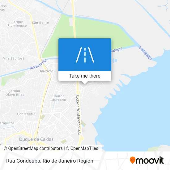 Rua Condeúba map