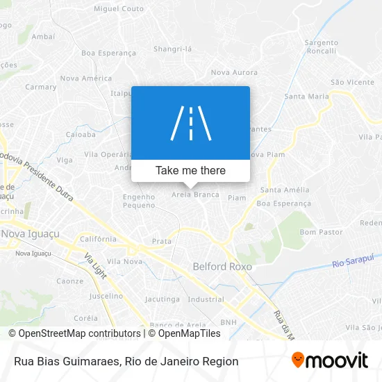 Rua Bias Guimaraes map