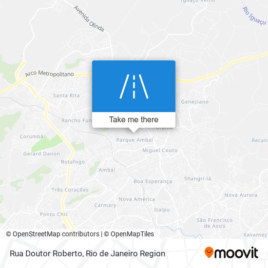 Rua Doutor Roberto map