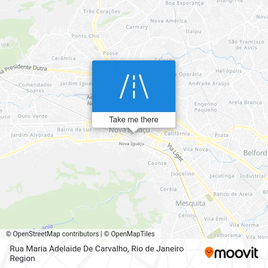 Rua Maria Adelaide De Carvalho map