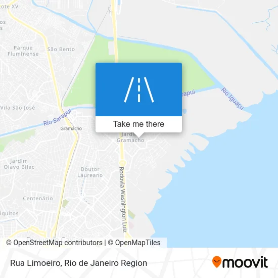 Rua Limoeiro map