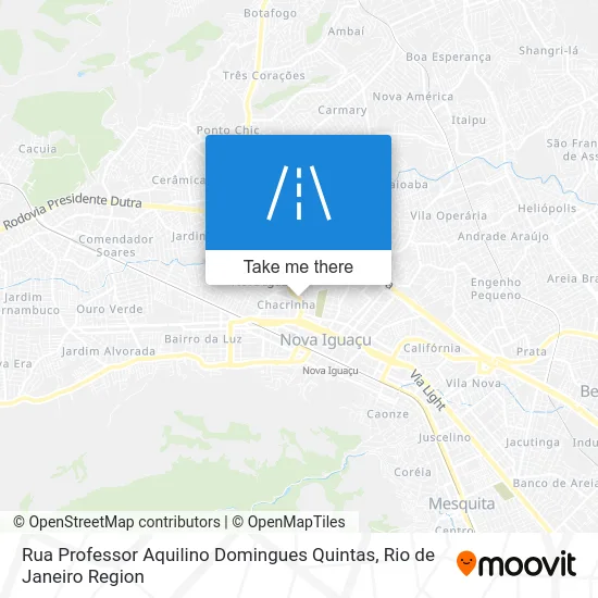 Rua Professor Aquilino Domingues Quintas map