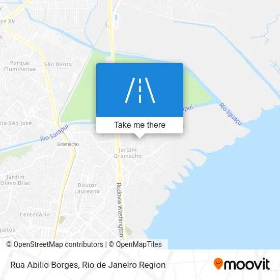Rua Abilio Borges map