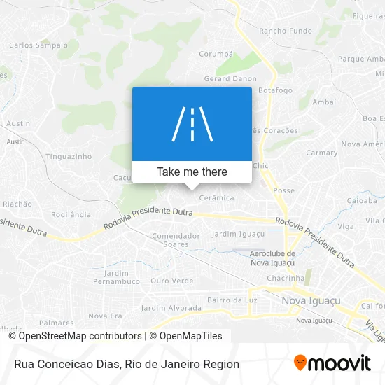 Rua Conceicao Dias map