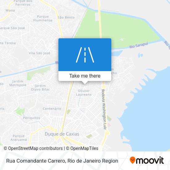 Rua Comandante Carrero map