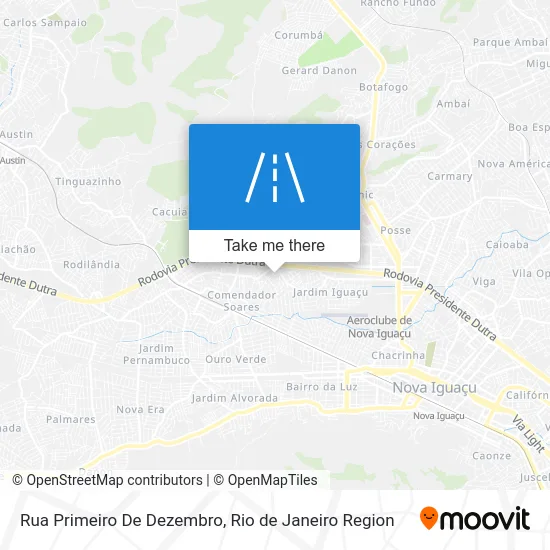 Rua Primeiro De Dezembro map