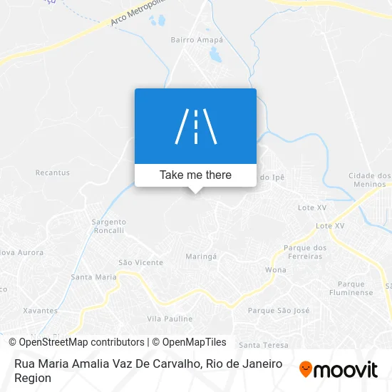 Rua Maria Amalia Vaz De Carvalho map