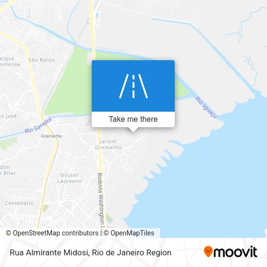 Rua Almirante Midosi map