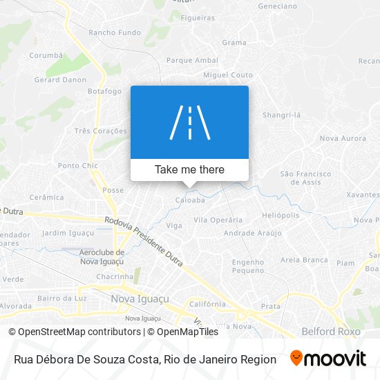 Rua Débora De Souza Costa map