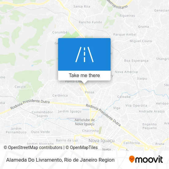 Alameda Do Livramento map