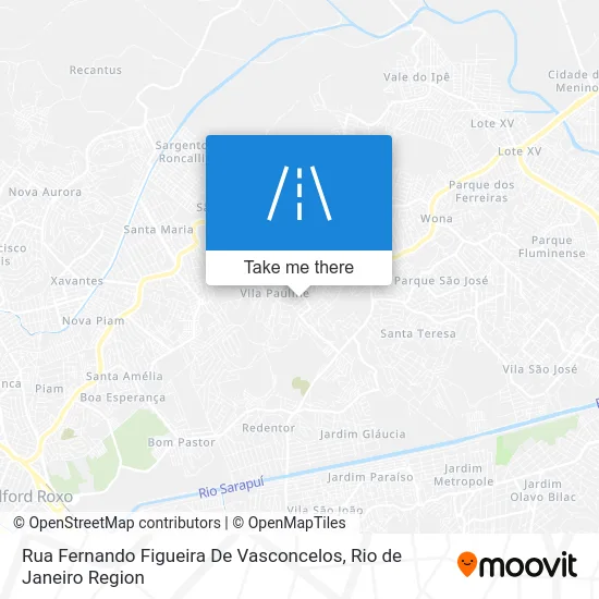 Rua Fernando Figueira De Vasconcelos map