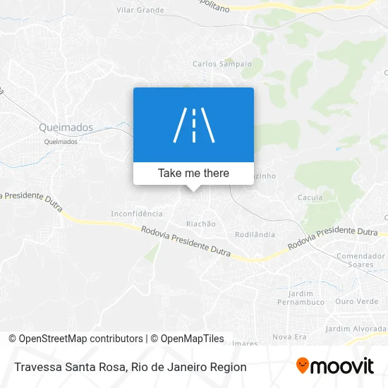 Travessa Santa Rosa map