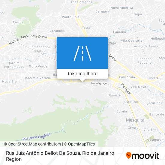 Rua Juiz Antônio Bellot De Souza map