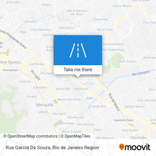 Rua Garcia De Souza map