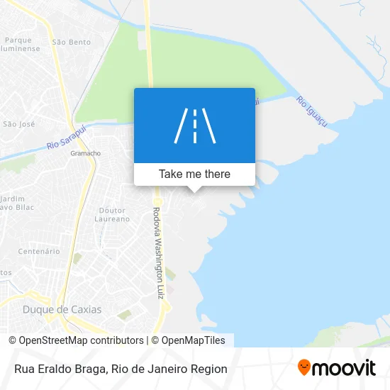 Rua Eraldo Braga map