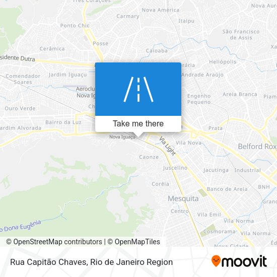 Rua Capitão Chaves map