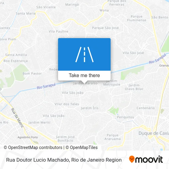 Rua Doutor Lucio Machado map
