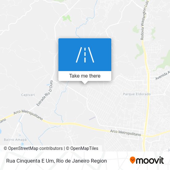 Rua Cinquenta E Um map