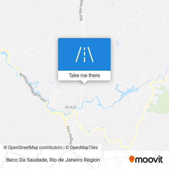 Beco Da Saudade map