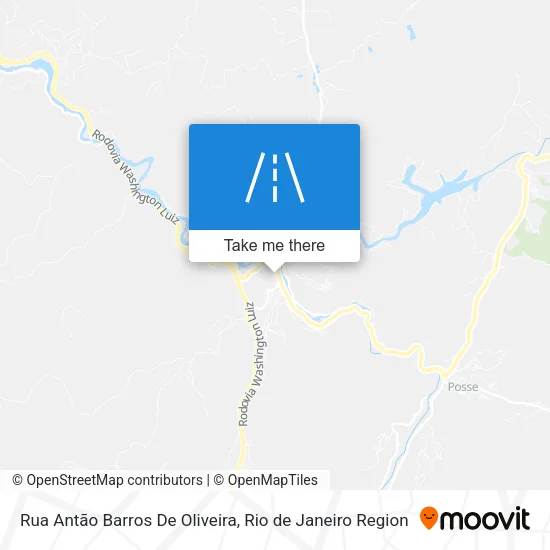Rua Antão Barros De Oliveira map