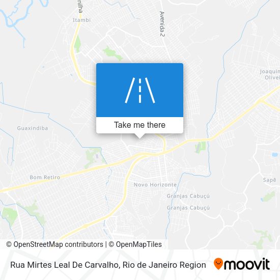 Rua Mirtes Leal De Carvalho map